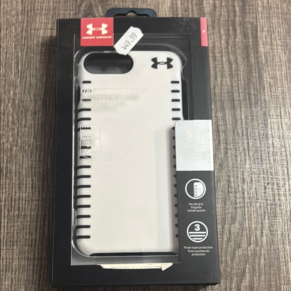 Under Armour White Protective iPhone Case